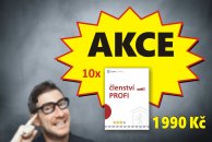Členství PROFI v hodnotě 1 990,- Kč ZDARMA